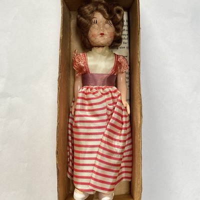 Vintage 1951 Colgate-Palmolive Co Mail Order Blinking Eye Doll in Box 