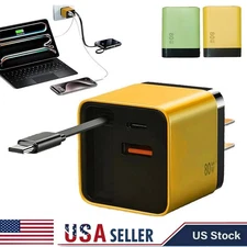 3 In 1 GaN Charger Scalable 80w Max Fast Charger For iPhone17 Pro/17 Pro Max/Air