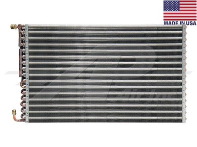 Universal 16x25 Condenser, Male O-Ring Fittings, Flare Adapters, 2 Rows