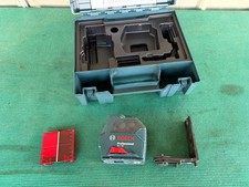 BOSCH GLL 55 Professional Self-Leveling Cross-Line Red Laser 50' Range with Case