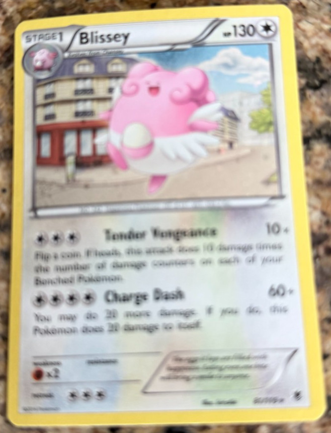 Blissey 81/119 - XY Phantom Forces - Holo Rare - Pokemon TCG NM/LP