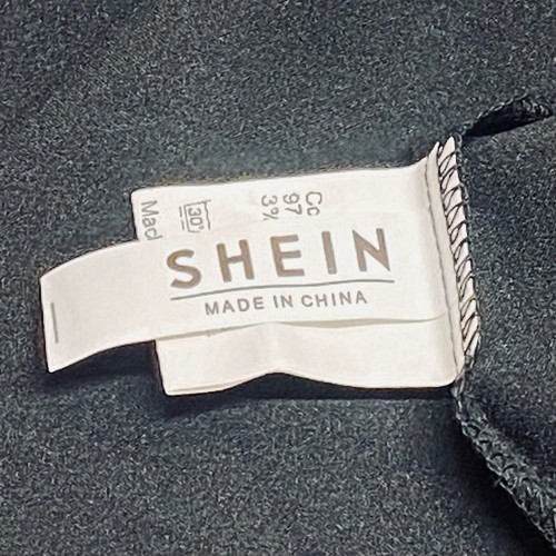 Shein ärmellose Bluse Damen 4XL schwarz fließend V-Ausschnitt Karrierekleidung Tanktop gebraucht, in einwandfreiem Zustand - Bild 10 von 12