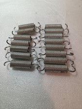 Trampoline Springs 3.5" Heavy Duty Galvanized Zinc Universal 15 Pack Replace