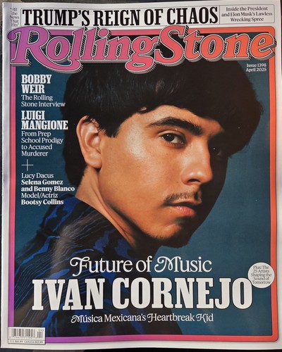 IVAN CORNEJO - ROLLING STONE MAGAZINE - APRIL 2025 - NEW