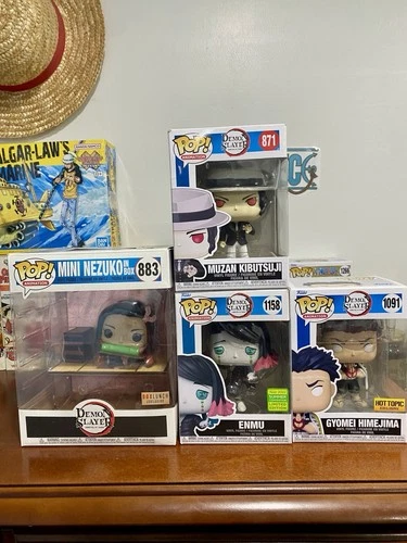 Funko Pop! Vinyl: Demon Slayer - Bundle of 4, Pack, Lot
