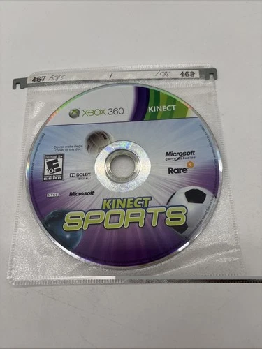 Kinect Sports Microsoft Xbox 360 Game Disc Only
