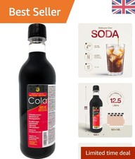 500ml Cola Concentrate: Sugar-Free, Caffeinated, Makes 12.5L Delicious Sodas