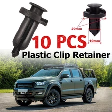 10XCar 10mm Dia Hole Plastic Rivets Fastener Auto Fender Bumper Push Pin Clips