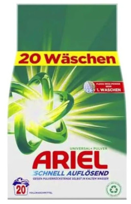 8700216318075 Ariel Universal+ Proszek do Prania 20 prań Procter & Gamble