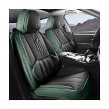 AOOG Car Seat Covers Full Set, Leather Seat Covers for Car, Waterproof Car Se...