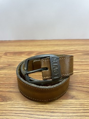LEVI'S VINTAGE CLOTHING Brown Leather Belt Size 28