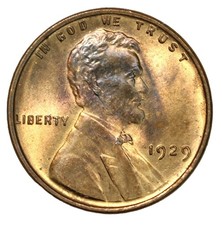 1929 1C RD Lincoln centesimo - scelta UNC - SMH 1491