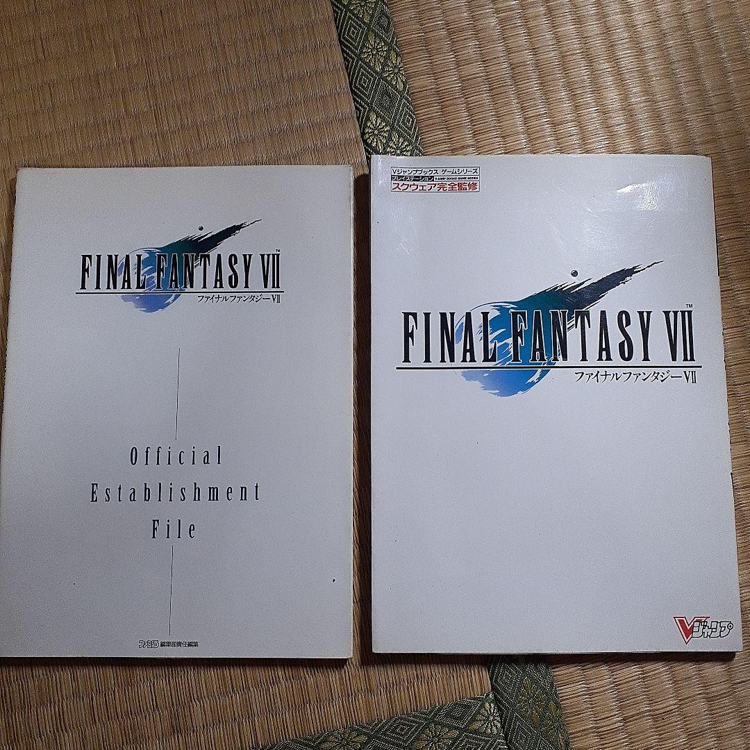 FINAL FANTASY VII Official Design Works Art Book Square Enix Character Guide