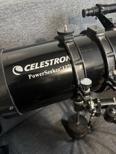 Celestron PowerSeeker 127EQ Reflector Telescope - Black