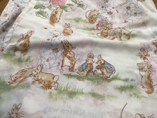 Vintage Beatrix Potter Homemade Single Duvet Cover A
