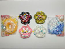 Taba Squishy Toys 6-Pack  4 Fufu Cat Paws  Donut  Pancake  Soft Stress