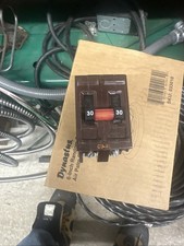 Wadsworth 30 Amp 2 Pole Two Piece Circuit Breaker 240VAC 30A Metal Feet