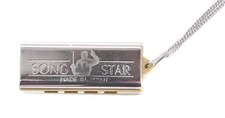 SUZUKI N-1200 Necklace Type Mini Harmonica 4 hole 8 sound C key 40mm Silver