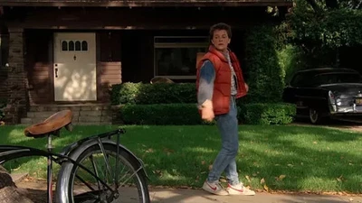Nike Bruins Marty McFly vintage 1984 taille UK8/US9/EU42,5 retour vers le futur - Photo 1/4