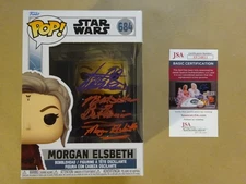 Signed Diana Lee Inosanto Morgan Elsbeth Star Wars Ahsoka Funko Pop JSA COA