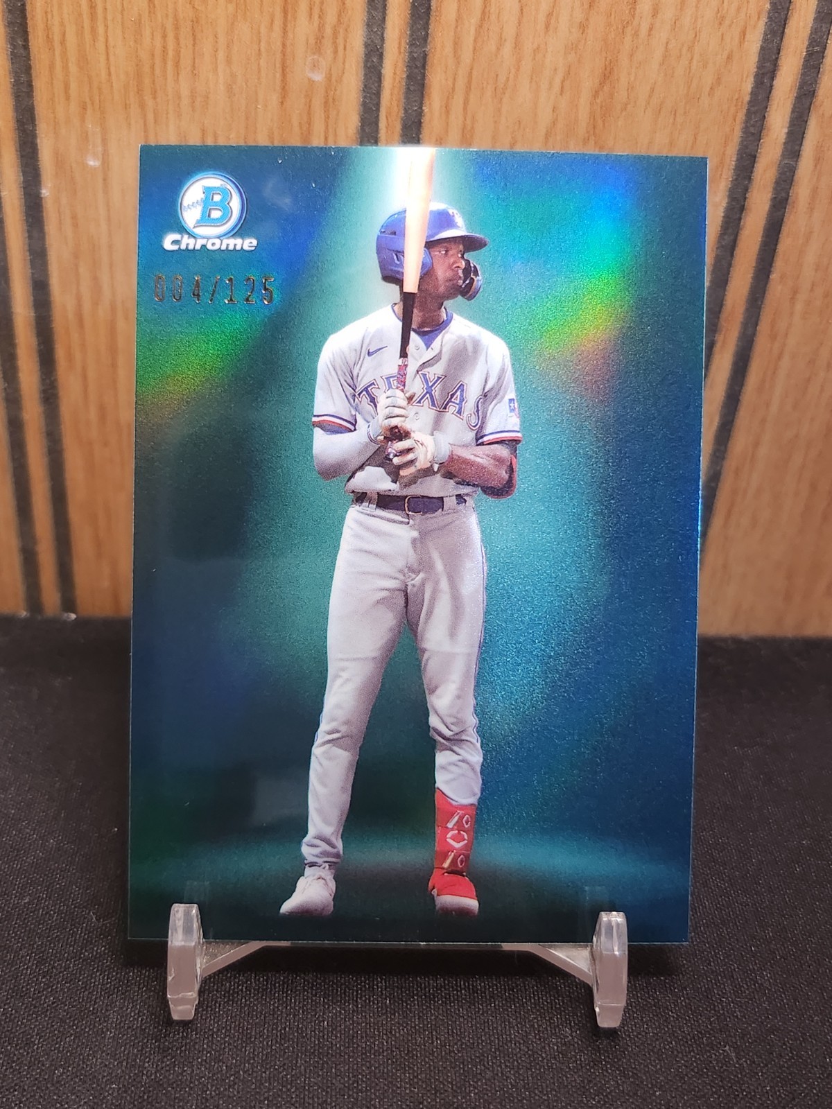 2024 Bowman Chrome Sebastian Walcott Spotlight Aqua Refractor /125 SP