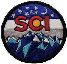 The String Cheese Incident SCI Mountain Patch 3” Embroidered Iron-On JamBand New