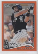 2014 Topps Chrome Orange Refractor Matt Davidson #136 fm0
