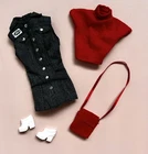 🤍 Barbie 🤍 1997 Vintage Fashion Avenue Jeans Denim Doll Dress Outfit #19186