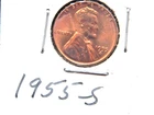 1955 (S) Lincoln Penny