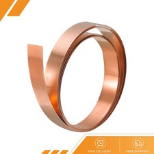 Copper Sheet Roll Metal Foil Plate - 2000mm x 10mm x 0.2mm