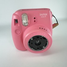 Fujifilm Instax Mini 9 Instant Film Camera Flamingo Pink For Parts Repair