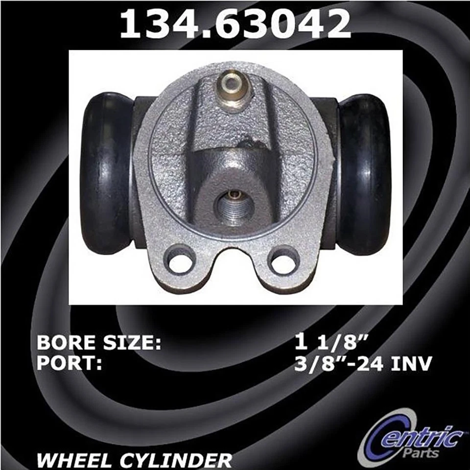 Cilindro de rueda de freno de tambor trasero Centric Parts 2 piezas para Chrysler Newport 1951-1955 Foto 3 de 4