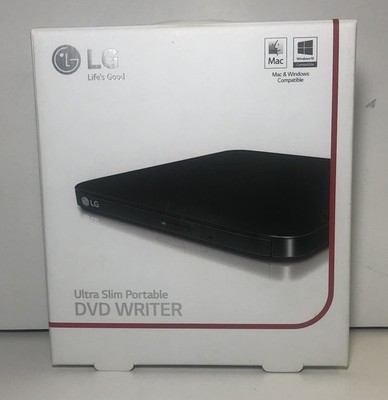 LG Ultra Slim Portable 8X External DVD Writer SP80NB80 DVD±RW DL USB 2.0