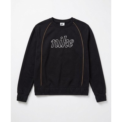 Nike Icon Clash Crewneck Sweatshirt Pullover Black Size M