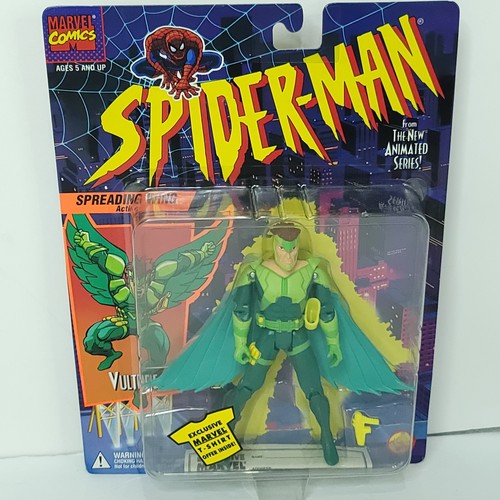1994 ToyBiz Marvel Comics Spider-Man The Animated Series Vulture Figure NEW