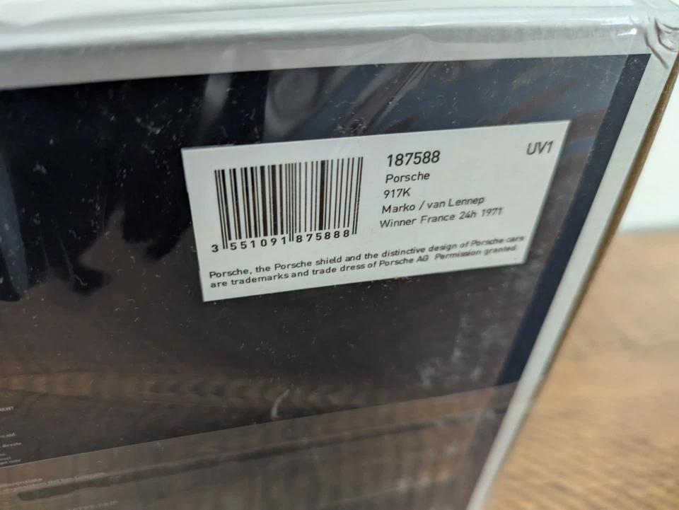 Porsche 917K 1971 24H Le Mans #22 Marko Van Lennep ganador escala 1:18 Norev nuevo en caja Foto 4 de 4