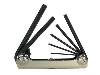 EKLIND 22572 Classic Steel Handle Fold-up TORX star Key - 7pc set T6-T20