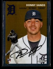 2023 Topps Chrome Platinum Anniversary #167 Donny Sands Rookie card