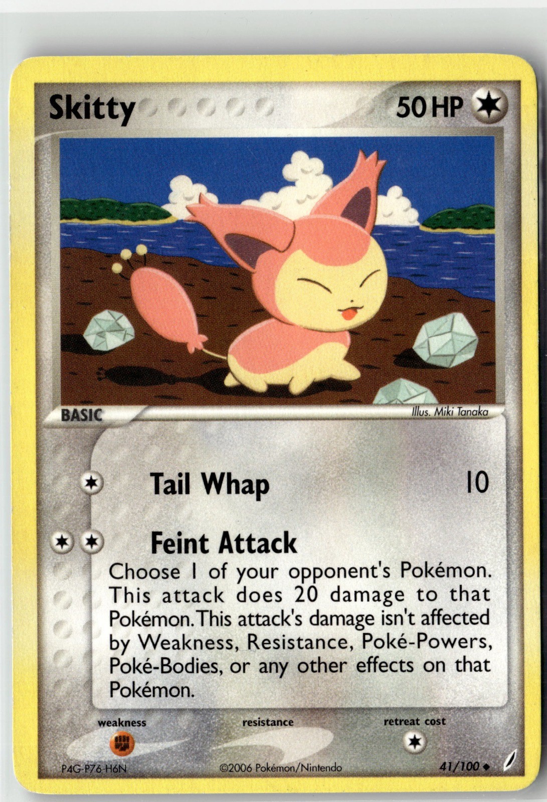 Skitty Uncommon Crystal Guardians 41/100 NM