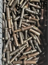 Assorted Lot Surplus Riveting Tools ATI AT100A-3-1/8 AN470 & Other Cupped Rivet