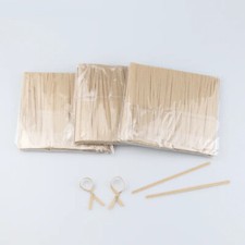 1000 Papier Twistb&auml;nder Twist Ties Verschlussstreifen Verschlussclips Twistband