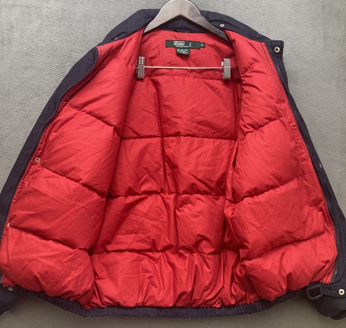 Vintage POLO Ralph Lauren Men’s Down Fill Puffer Jacket XL Suicide Green Label - Picture 7 of 11