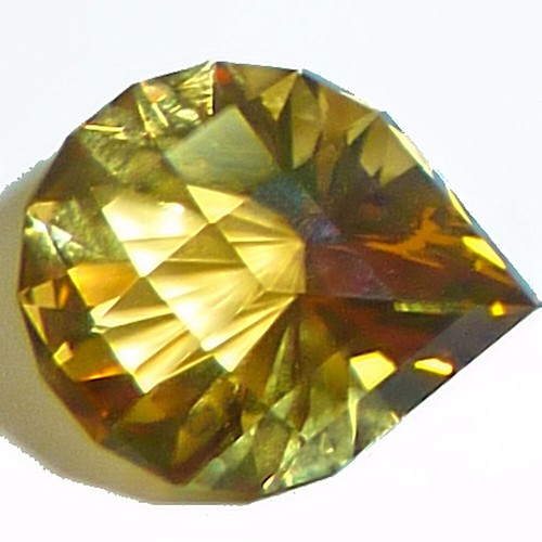 Natürlicher Citrin Gelbgold Orange Birne Feinschliff AAA facettiert lose Edelsteine - Bild 10 von 14