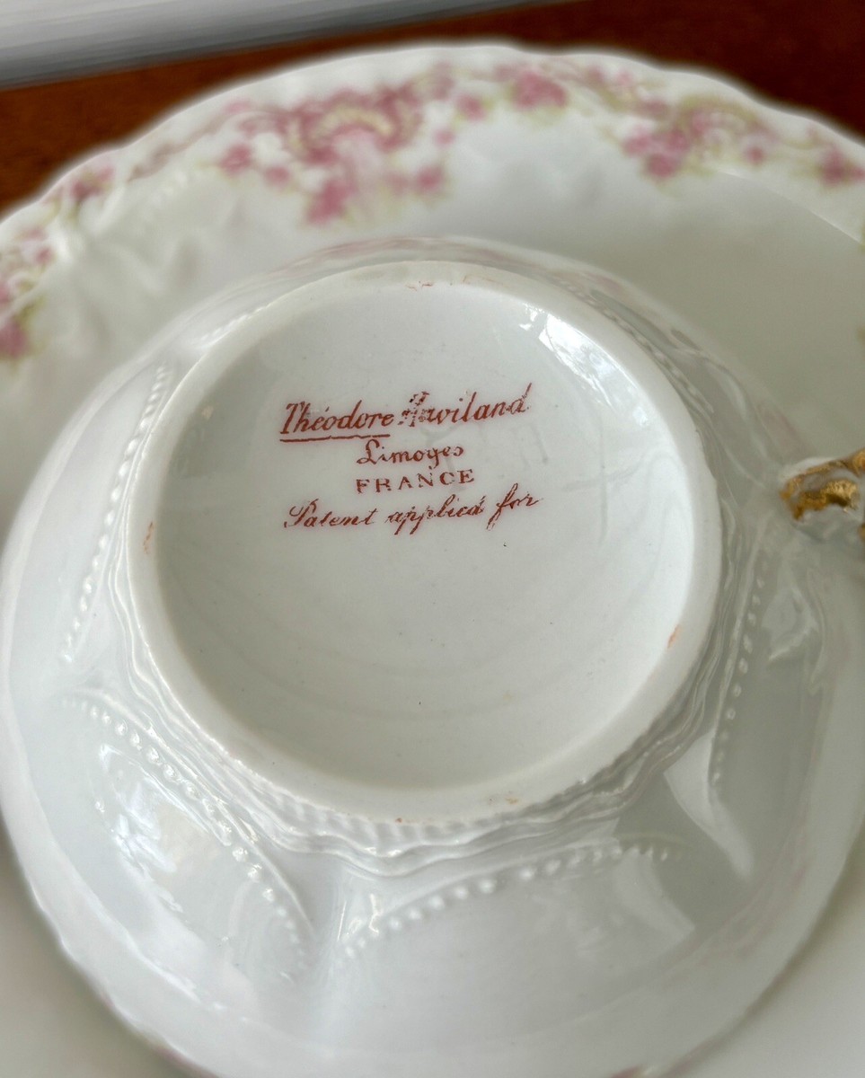 皿・プレート helen Theodore Haviland Limoges China Place Setting Schleiger 599