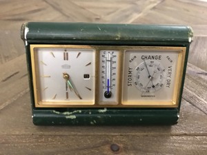 Angelus Travel Clock Plus Thermometer Barometer Date And Time Ebay Angelus Travel Clock Plus Thermometer