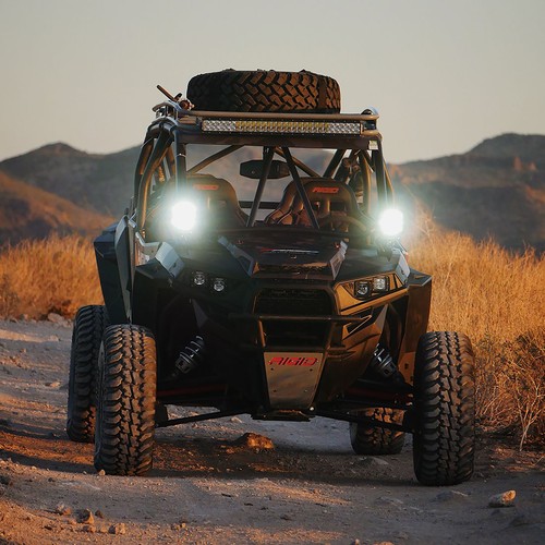 Rigid 300414 Adapt XP Scene Driving Spot White Rectangle LED Single Light Kit - Picture 6 of 16