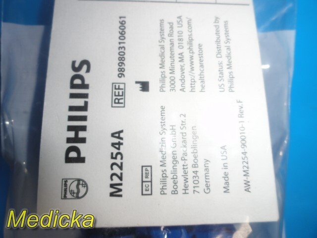 22X Philips M2254A Ref 989803106061 & GE 2104729-001 ECG Adapter