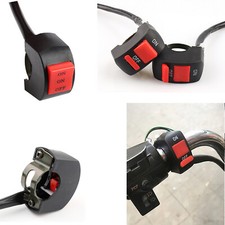 Motorcycle Handlebar Switch Electric Car LED Headlight Retrofit Two Flash Switch