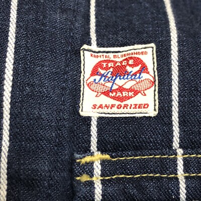 Kapital Wabash Denim Jacket Chore Country Vintage Blue Japan