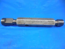 5/8 20 NS 3 THREAD PLUG GAGE .625 GO NO GO P.D.'S = .5925 & .5955 INSPECTION